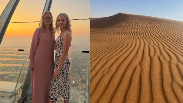 21. veebruaril alanud puhkusereis pidi Katy Pähni ja tütar Mia jaoks lõppema 28. veebruaril. Paraku tühistati napilt enne kojulendu kõik väljumised ning perekond pidi veel 3. märtsilgi kannatlikult ootama kojusaamise võimalust. Foto: ERAKOGU